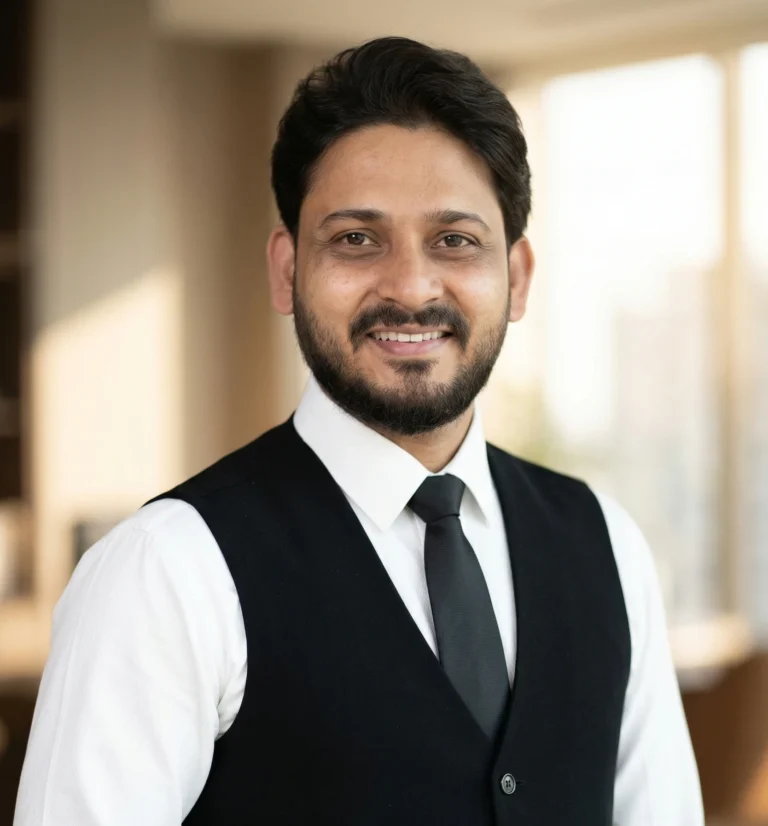 Professional headshot of Ronald Robinson, owner of Rudronix Media and leading Google Business Profile optimization expert in Los Angeles, smiling in an office setting.